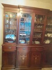 Englische Antik Vitrine