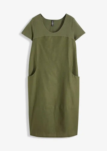 Neu kleid 38 oliv - kleid, gr.