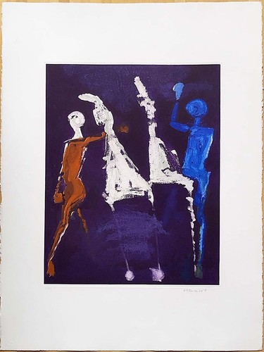 Marino marini radierung - marino,