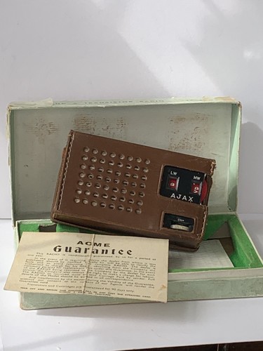 Vintage ajax band radio - vintage,