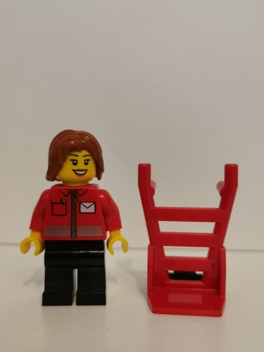 Lego city postbote minifigur - lego,