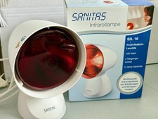 SANITAS SIL 16 Infrarotlampe – 150 W – Rotlichtgerät / Rotlichtlampe mit OVP