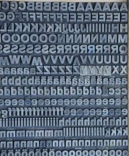 GROTESK 13,5 mm Bleischrift