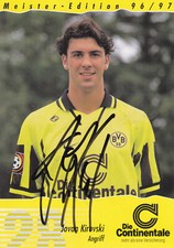 Autogramm - Jovan Kirovski (Borussia Dortmund) - 1996/1997