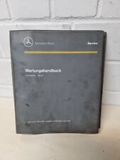 Werkstatthandbuch Wartung Mercedes Transporter T1 / T2 / T2 neu / MB 100 04/1990