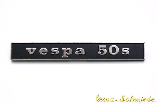 Vespa emblem schriftzug - emblem, v50