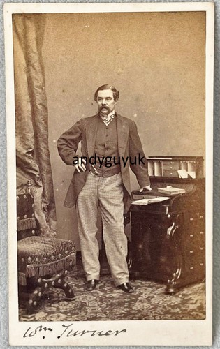 Cdv gentleman namens william - cdv,