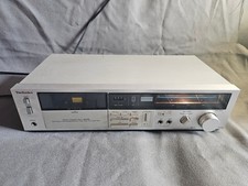 Technics M206 Stereo Cassette Deck Kassettendeck Tapedeck 80er silber Vintage