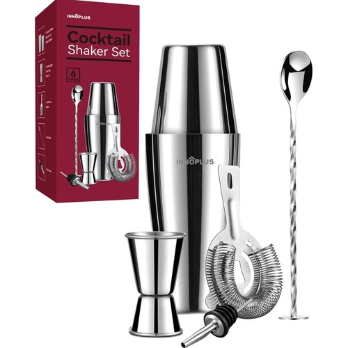 Cocktail shaker edelstahl set - cocktail,