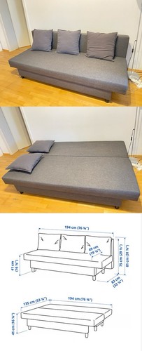 Ikea balkarp schlafsofa - ikea,