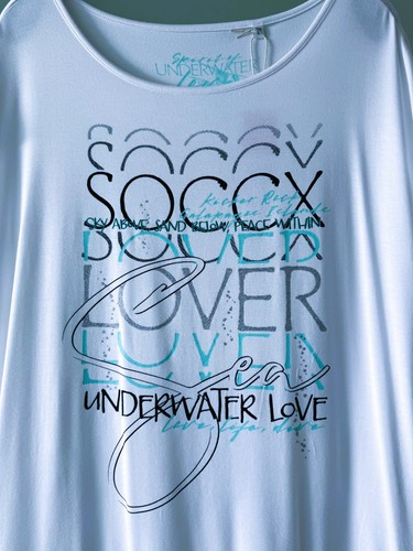 Shirt soccx damen sport - l,