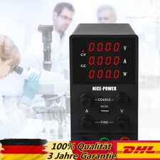 Regelbares DC Labornetzgerät