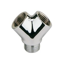 Y Verteiler 1/2 Zoll Messing