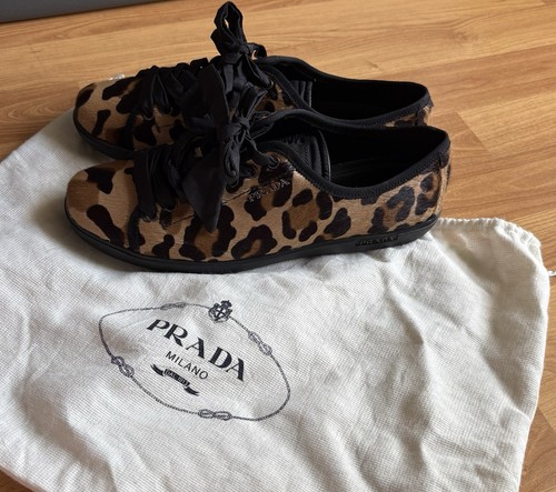 Prada sneaker leopard - prada,