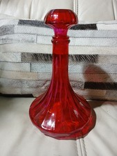 Seltener Roter Kristall Glas