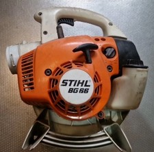 Stihl Laubbläser Benzin BG 66 Spring An + Läuft Drehzahl Eingestellen