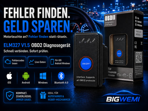 Elm327 obd2 diagnosegerät - obd2,