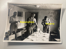 1942 orig Foto Halbzeit Schalke 04 Kabine Kuzorra Finale deutsche Meisterschaft