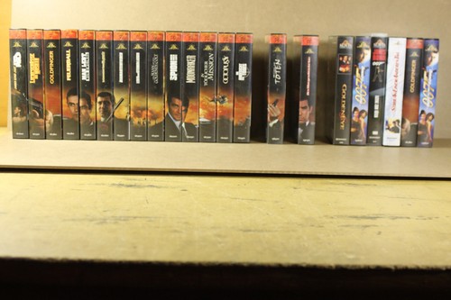 Vhs james bond collection - vhs,