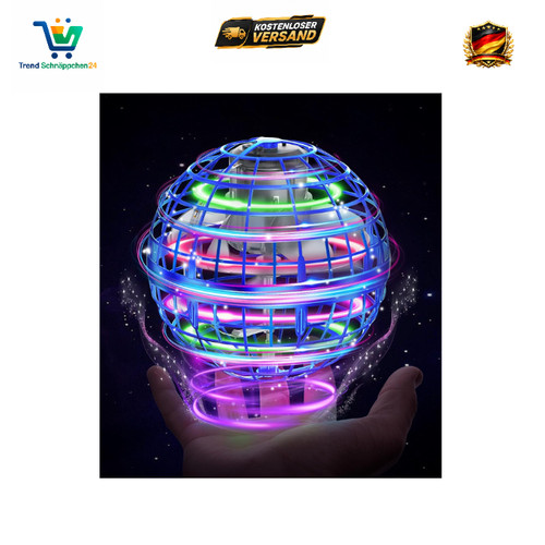 Fliegender ball mit - fliegender,