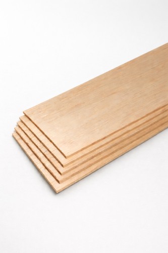 Balsaholz brett 930x80x2mm - balsaholz,