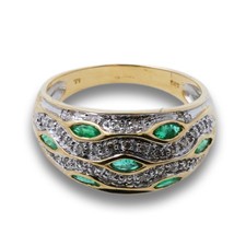 Ring 585 Gold 14 Kt Bicolor