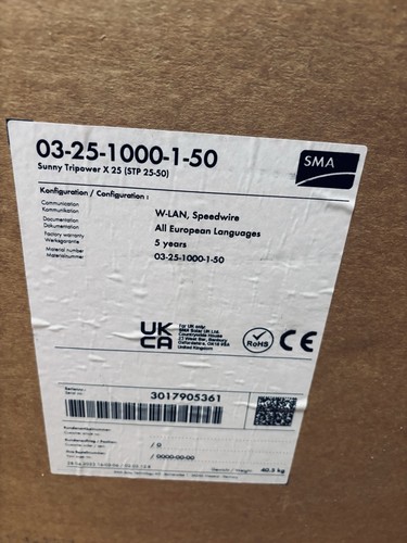 Sma wechselrichter sunny - sma,
