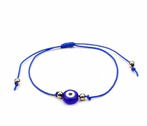 Blaue dünne armband - mit, nazar