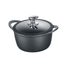 BERNDES Kochtopf VIENNA 20 cm mit Antihaftversiegelung und Glasdeckel