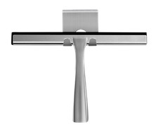 Ambrosya - Duschabzieher Edelstahl Abzieher Badwischer Glasabzieher Dusche Glas