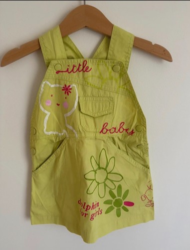 Delphin baby baumwollkleid - delphin,