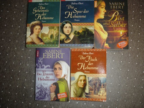Sabine ebert taschenbücher - 5x,