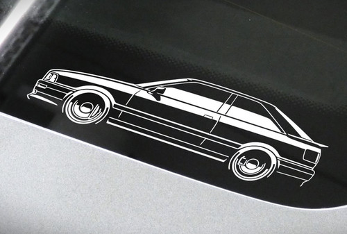 Audi coupe sticker - s2,