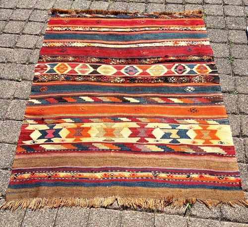 Kelim teppich vintage - teppich,