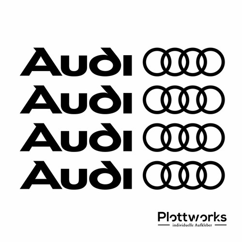 00054 audi mit ringen 140mm - audi,