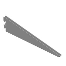 10202-00034= Single U-Träger T270 mm weißalu Classic 32 Element System B-Ware