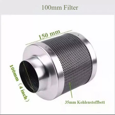 Aktivkohlefilter Carbon 100mm