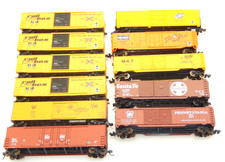 Micro Trains u.a. Spur N US Güterwagen Konvolut railrbox usw. - 10 teilig