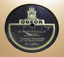 COMEDIAN HARMONISTS Bimbambulla / Ich hab' eine kleine braune Mandoline ODEON