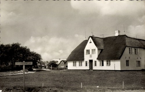 Kampen auf sylt - ak,