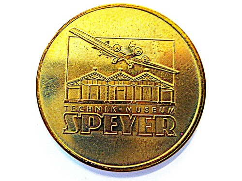 Medaille technik museum - medaille,