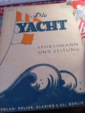 Die Yacht Zeitschrift 1939