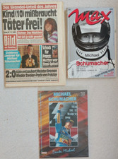 BILD AM SONNTAG + MAX + KUNSTDRUCK - MICHAEL SCHUMACHER - FORMEL1 - SAMMLER  RAR
