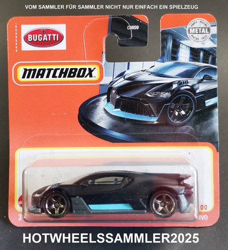 Matchbox 2018 bugatti divo - matchbox, "2018