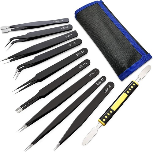 Esd pinzetten set - esd,