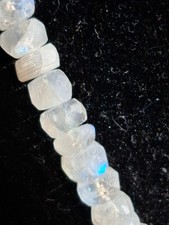 Regenbogen-Mondsteinkette, ca. 40 cm, ungetragen...