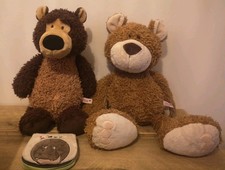 NICI Kuscheltiere – Grizzlybär Criz Lee (45 cm) + Classic Bär (55 cm) +...