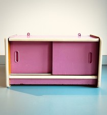 Super süßer Wandschrank Küchenschrank Vintage 50er Jahre Rosa