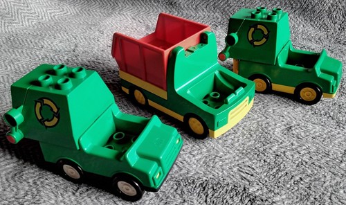 Lego duplo vintage - duplo, müllabfuhr