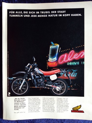 Honda mtx originale - mtx, r,